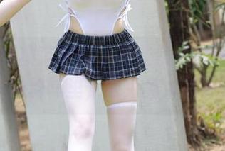 MFStar模范学院 – 有些照片，一直停留在长腿的韵味里，宅兔兔太有干劲了。