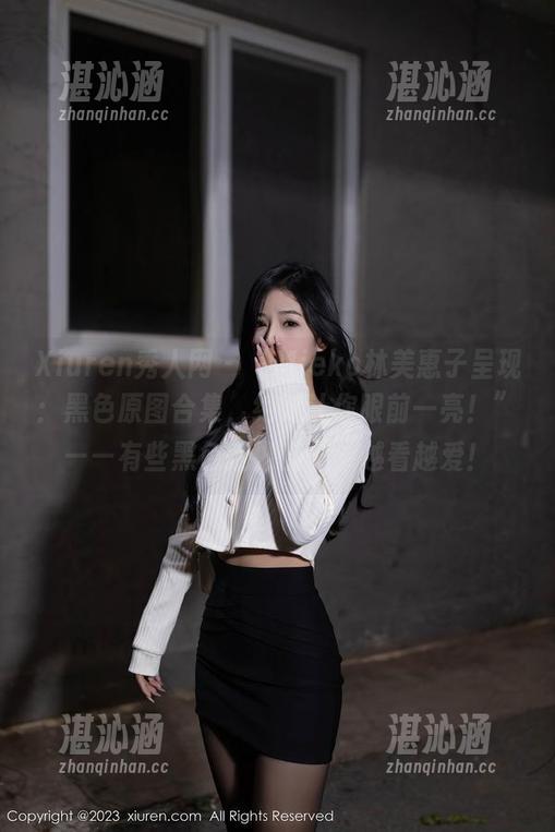 Xiuren秀人网 - “Mieko林美惠子呈现：黑色原图合集，绝对让你眼前一亮！”——有些黑色就像茄子，越看越爱！