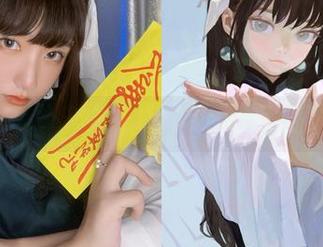 roroki骷髅姬的玉藻前写真，在线上乱入的姿态与可能！