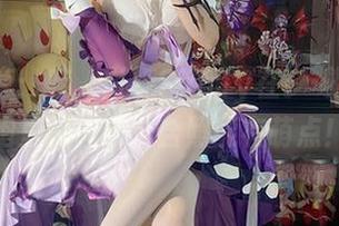 原图分享：哇，白栎Shirly在夕·染尘烟旗袍里的样子，合照能有萌点！