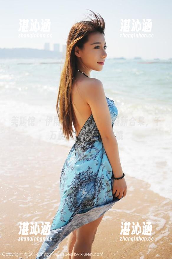 美媛馆-伊雨蔓Fiona 美媛馆 - 伊雨蔓Fiona白裙最新合集,千万别把饮料喷出来哦