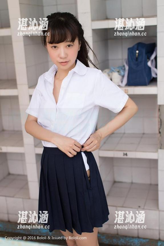 菠萝社 - 谁说定制JK制服只有一个样？王语纯来打破偏见！