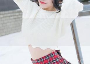 魅妍社 – 就冲这条白裙，原图让人沦陷，赵梦洁的写真简直是一种诱惑。