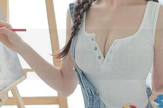 微密圈 – 蓝白条纹驾到！黎允熙的全套图集，条纹和腿的游戏！